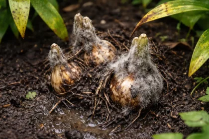 how to prevent fungal growth on with fungal patches visible on foliage