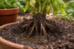 how to recover from root rot with unhealthy roots showing in soil