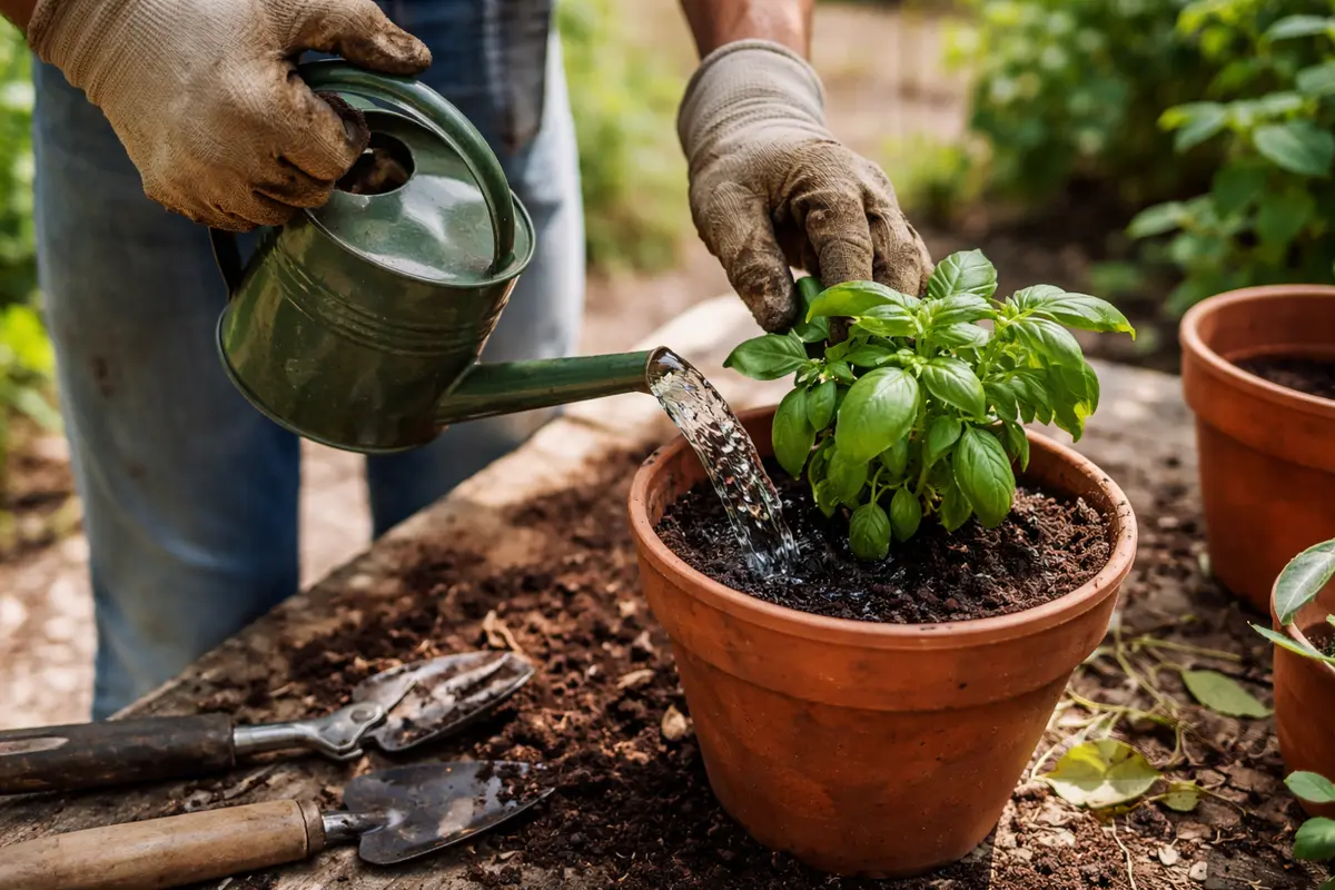 how to recover from root water only at soil level after treatment