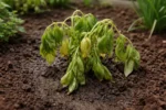 why are my herbs dying after wilting visibly in real garden soil